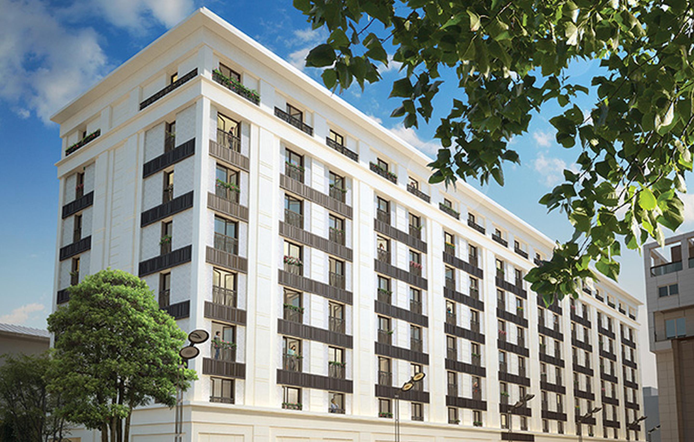 Appart Hotel Odalys City Paris Levallois Exterior foto
