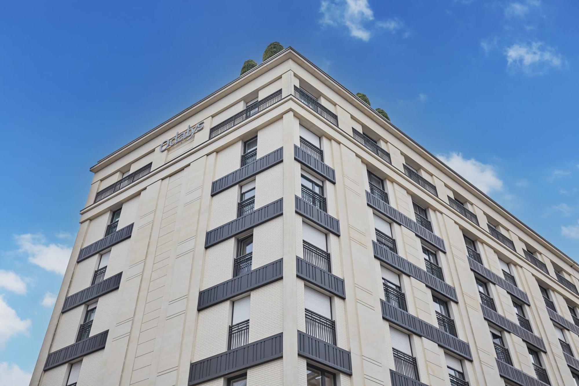 Appart Hotel Odalys City Paris Levallois Exterior foto